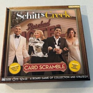 Schitt's Creek Card Scramble Board Game I Family Strategy Collector Item